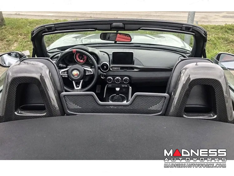 FIAT 124 Carbon Fiber Roll Bar Covers Fiat 124 Spider Forum